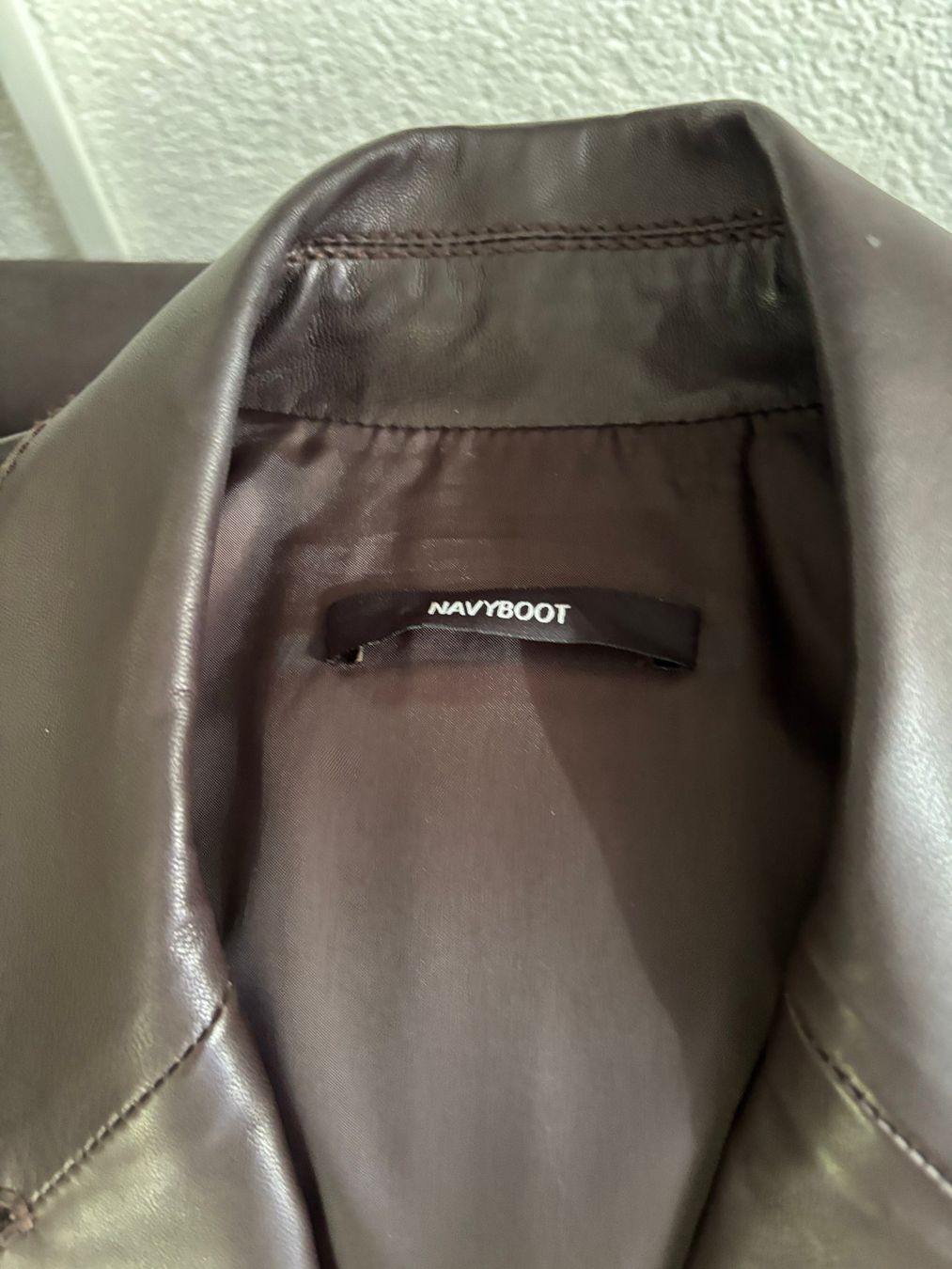 Navyboot Jacken: NAVYBOOT Lederjacke neuwertig – Neu (gemäss Beschreibung) aus Merishausen von yourdream 4