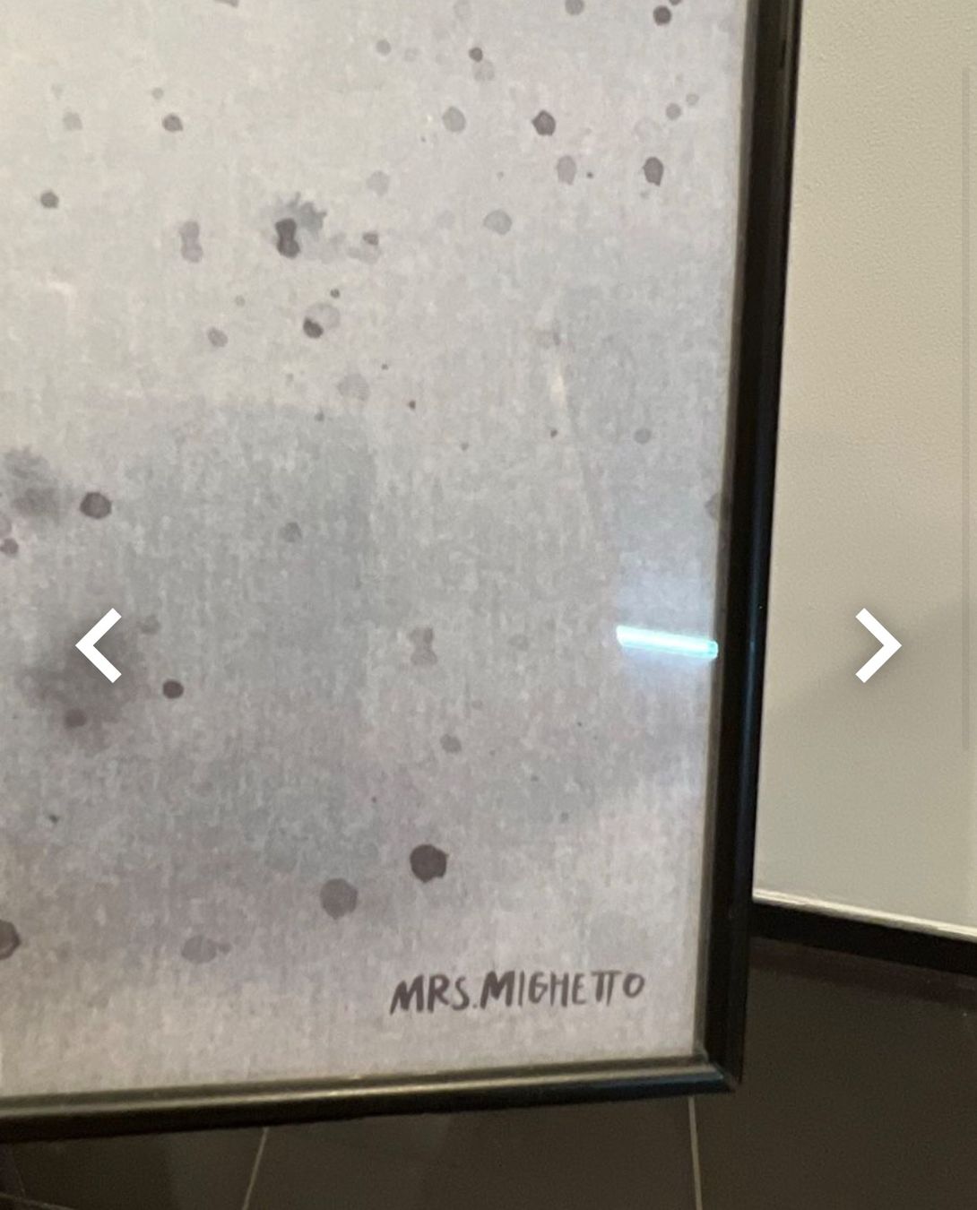 Foto & Immagini: 2x Mrs Mighetto Bilder mit Rahmen – Usato da Lufingen venduto da bombolulu 3