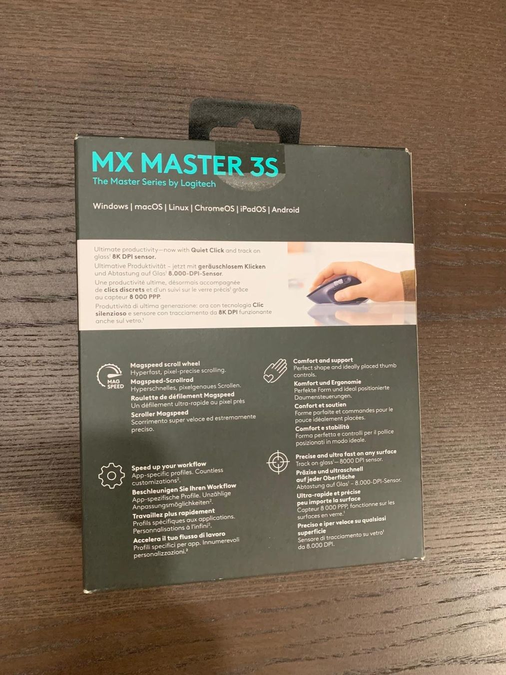 Logitech Mouse: Logitech MX Master 3S / Neu & originalverpackt – Nuovo e nell'imballaggio originale da Diepoldsau venduto da whiteriver06 1