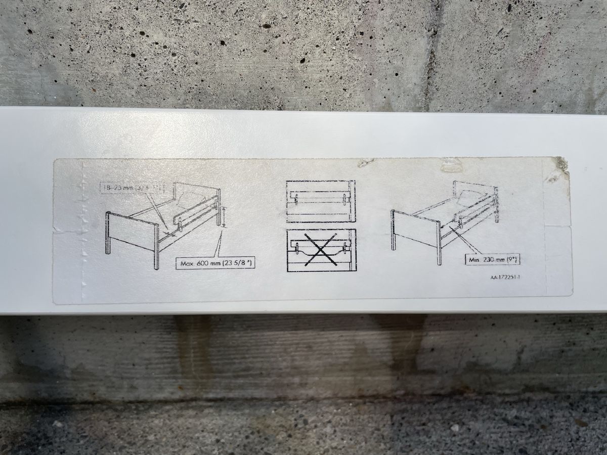 Ikea Lauf- & Sicherungsgitter: IKEA Bettgitter 96cm – Gebraucht aus luzern von plueschmors. 2