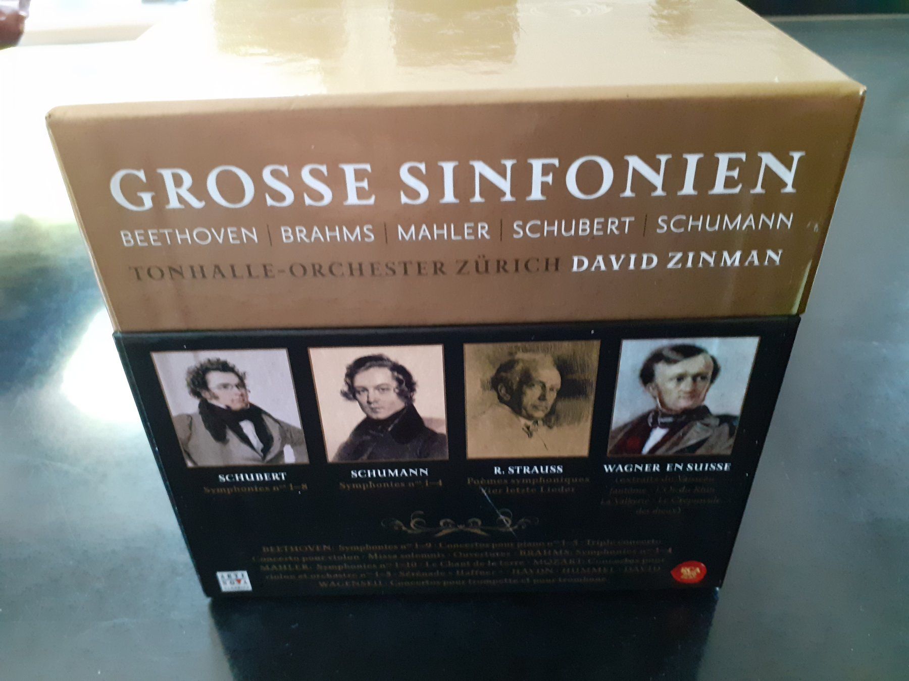 CD: David Zinman "Great Symphonies" 50 CD Box – Usato da Zürich venduto da benski34 4