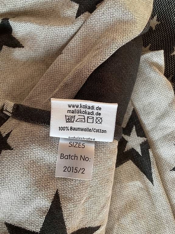 Marsupi portabebè: Écharpe de portage kokadi taille 5 – Usato da Echallens venduto da warnioc 1