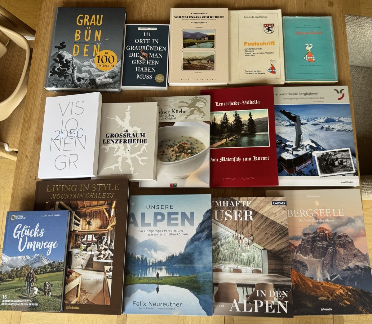 Libri: Bücherpaket: Graubünden, Lenzerheide-Valbella - Top! – Nuovo (secondo la descrizione) da St. Gallen venduto da melila86