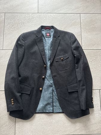 Herren Sakko anthrazit, Herbst