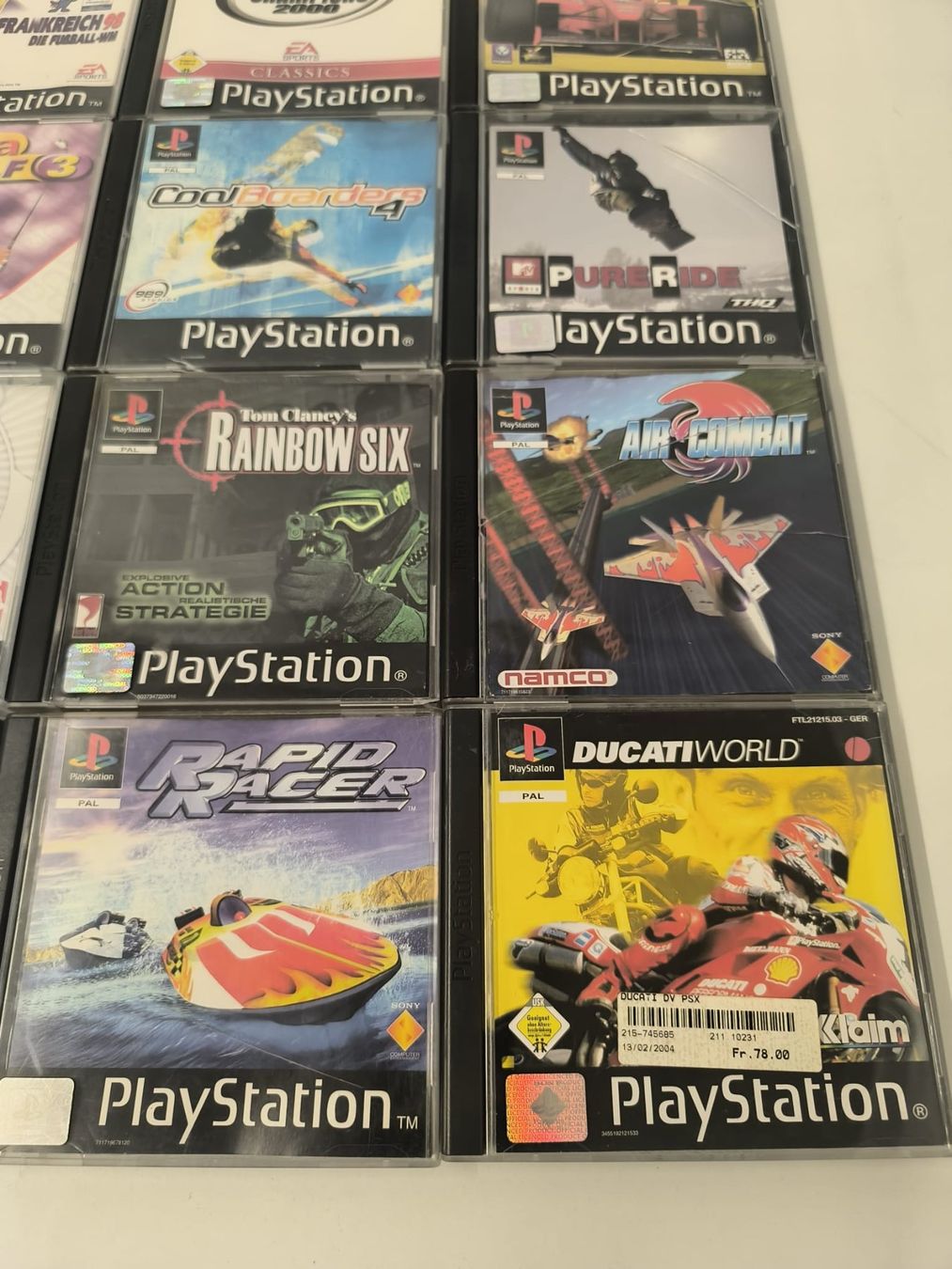 Jeux: Lot de 16 jeux PlayStation 1 – D'occasion à Conthey par costafrederico 4
