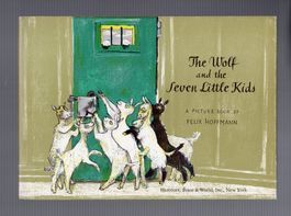 Felix Hoffmann The Wolf und the seven Little Kids Ausg. 1959