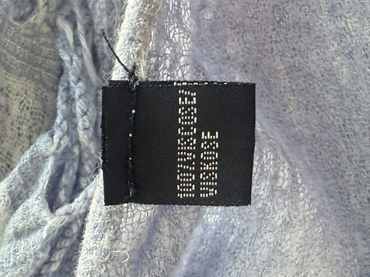 Foulards, Tücher & Schals: Blauer zweifarbiger Viskoseschal – Gebraucht aus Zürich von m.y.r. 3