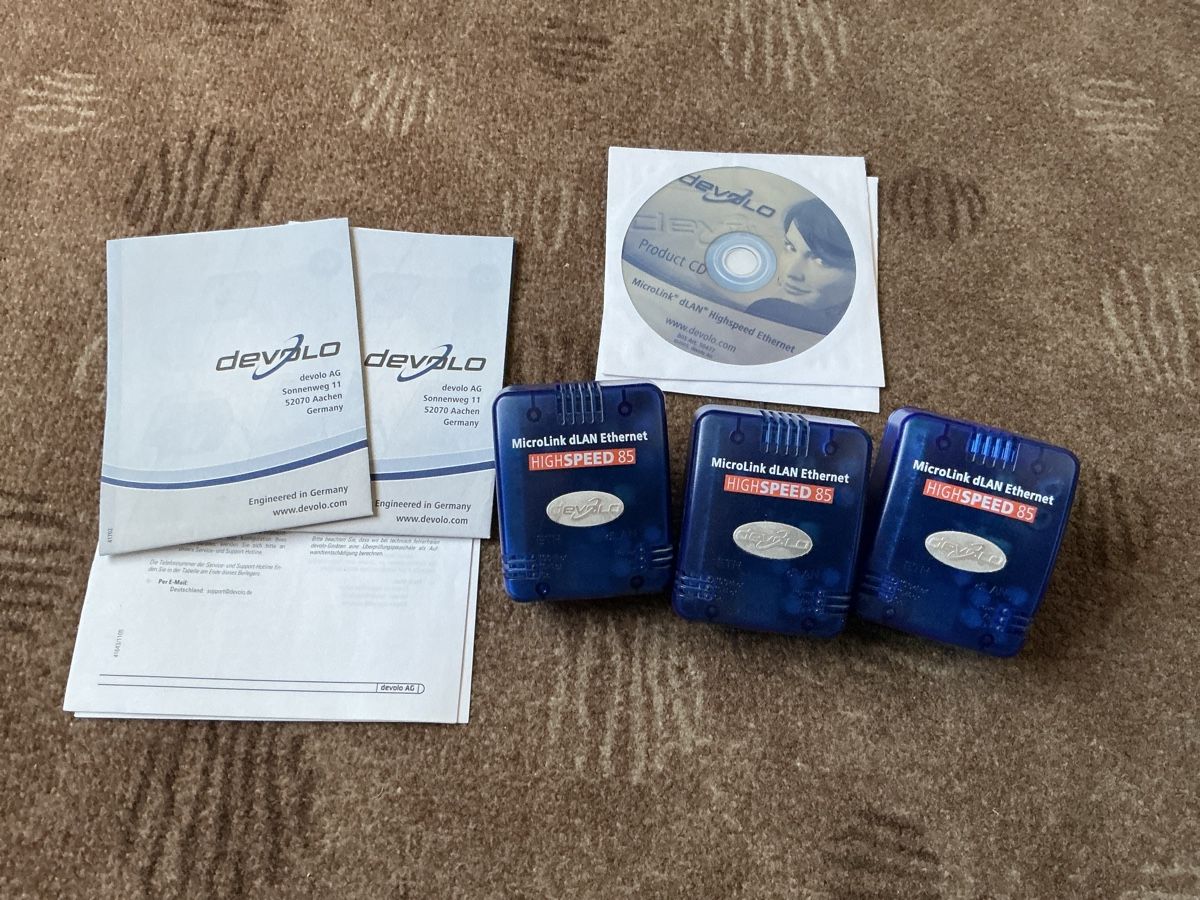 Devolo Lecteurs & Adaptateurs: Devolo MicroLink dLAN Ethernet Highspeed 85 Powerline – D'occasion à Wängi par Madella
