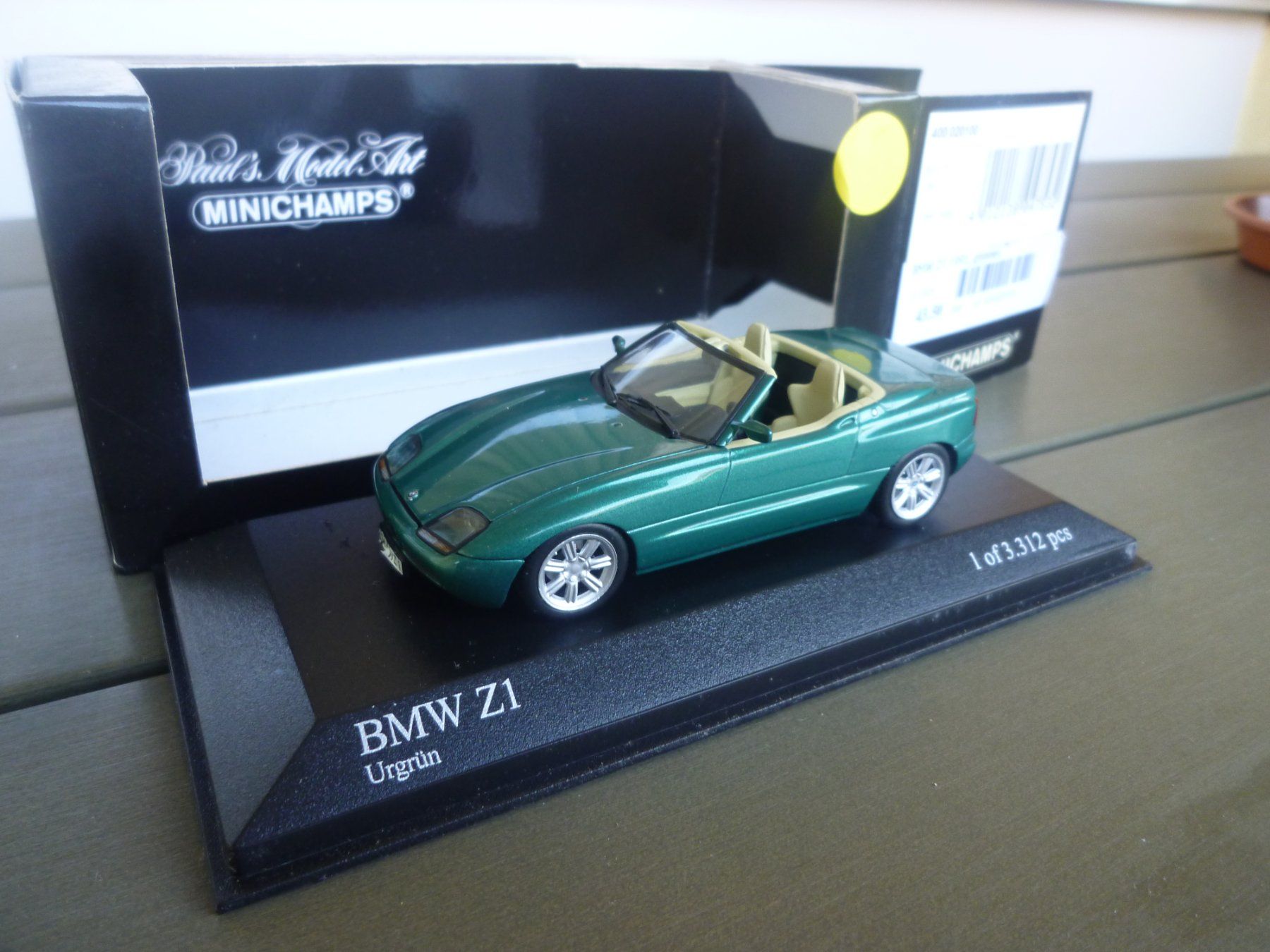 BMW Modellini d'auto: BMW Z1 (1991) – Nuovo e nell'imballaggio originale da Flawil venduto da Imperiosud 6