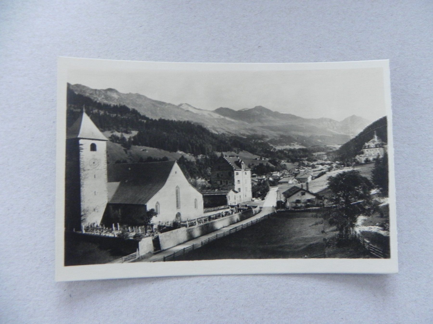 Ansichtskarten: Ansichtskarte Churwalden GR um 1925 – Gebraucht aus Siebnen von krimsie