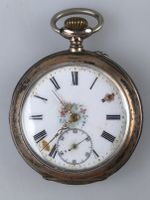 Taschenuhr Silber 800 Galonne“