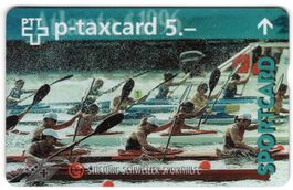 Kanu Kajak Vierer Damenteam, Sportcard - FullFace Taxcard