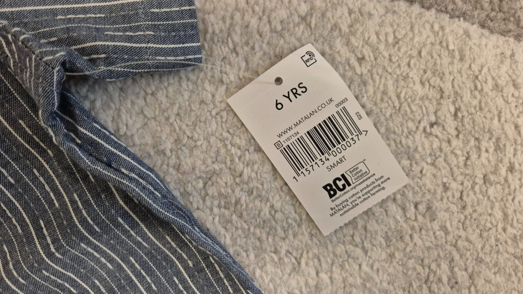 Camicie, T-shirt & Polo: Hemd kurzarm von Matalan Gr. 116 neu – Nuovo e nell'imballaggio originale da Baar venduto da rebeli6340 1