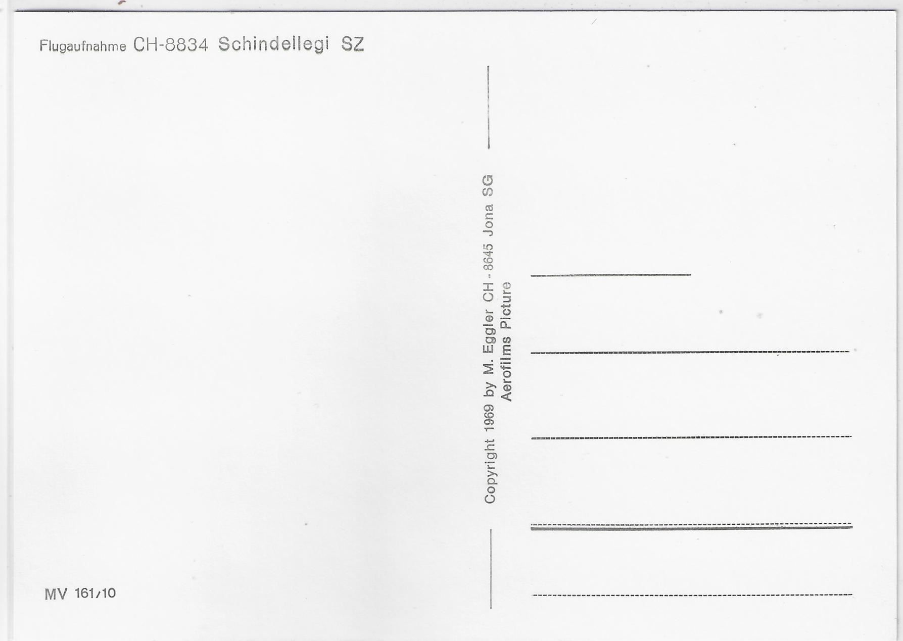Cartoline postali: Flugaufnahme Schindellegi SZ – Antico da Ettingen venduto da Kartenplanet 1