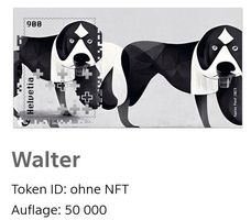 Swiss Crypto Stamp 3.0  "Walter", postfrisch
