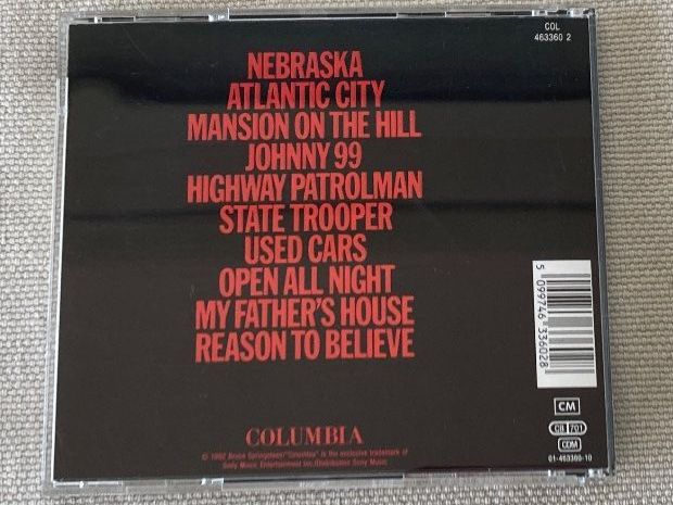 CD: CD, Bruce Springsteen, Nebraska – Usato da Baden venduto da Yoyo1 1