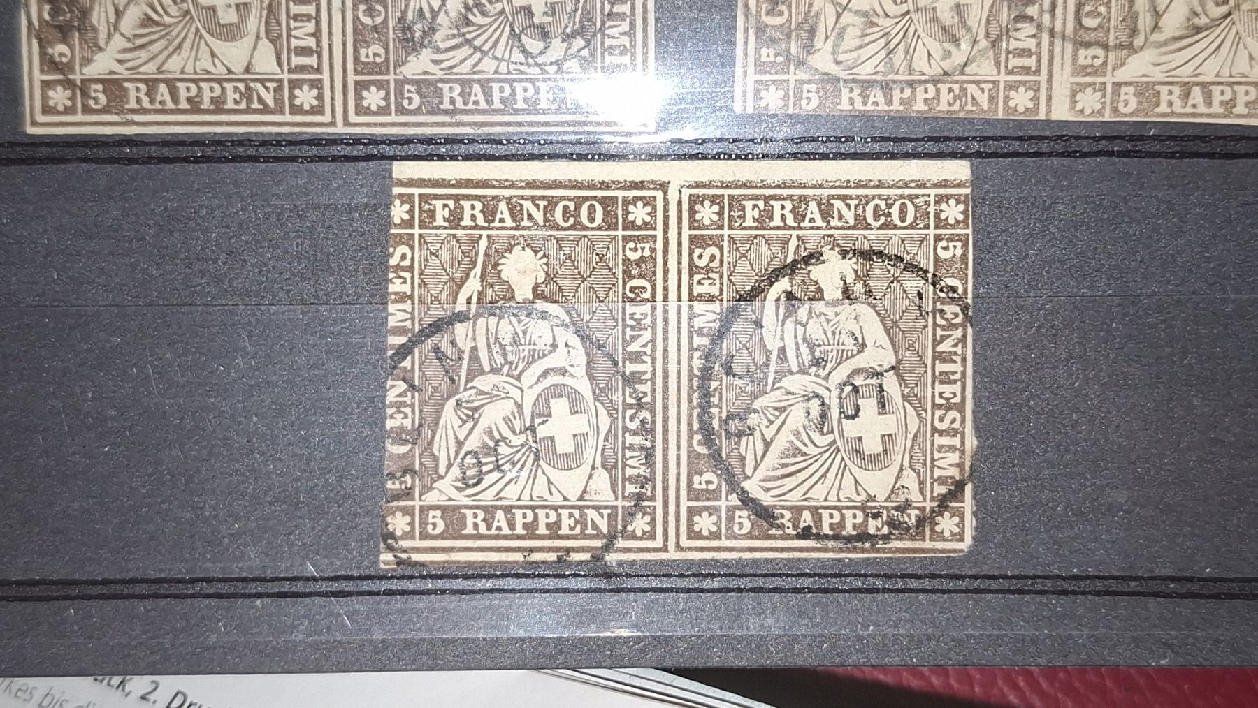 Tutti i francobolli: Strubellot mit Paaren 7Stk.  – Usato da Balgach venduto da SIMEON27 2