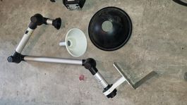 Bras d'aspiration  / Labor absaugung / Fume extractor