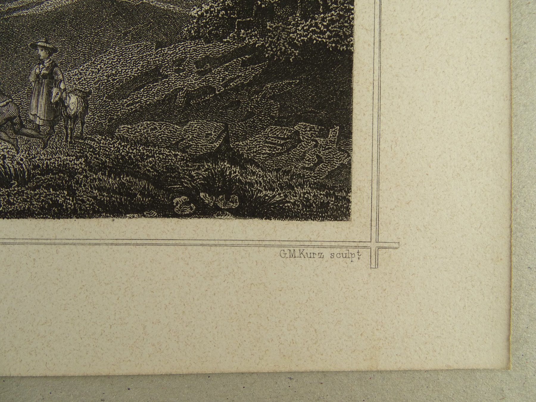 Incisioni: SAMADEN, STAHLSTICH NACH ROHBOCK 1870 – Usato da Grüningen venduto da Kartensammler 5