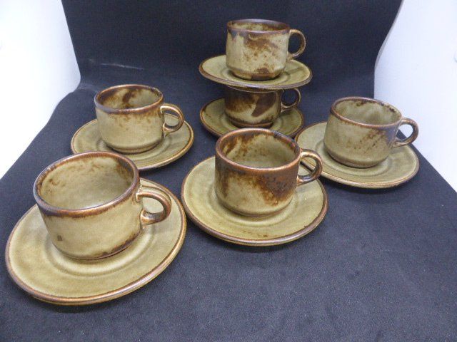 Tazze: Langenthal décor Sahara 5 tasses à mocca – Usato da Porrentruy venduto da Kim017 4