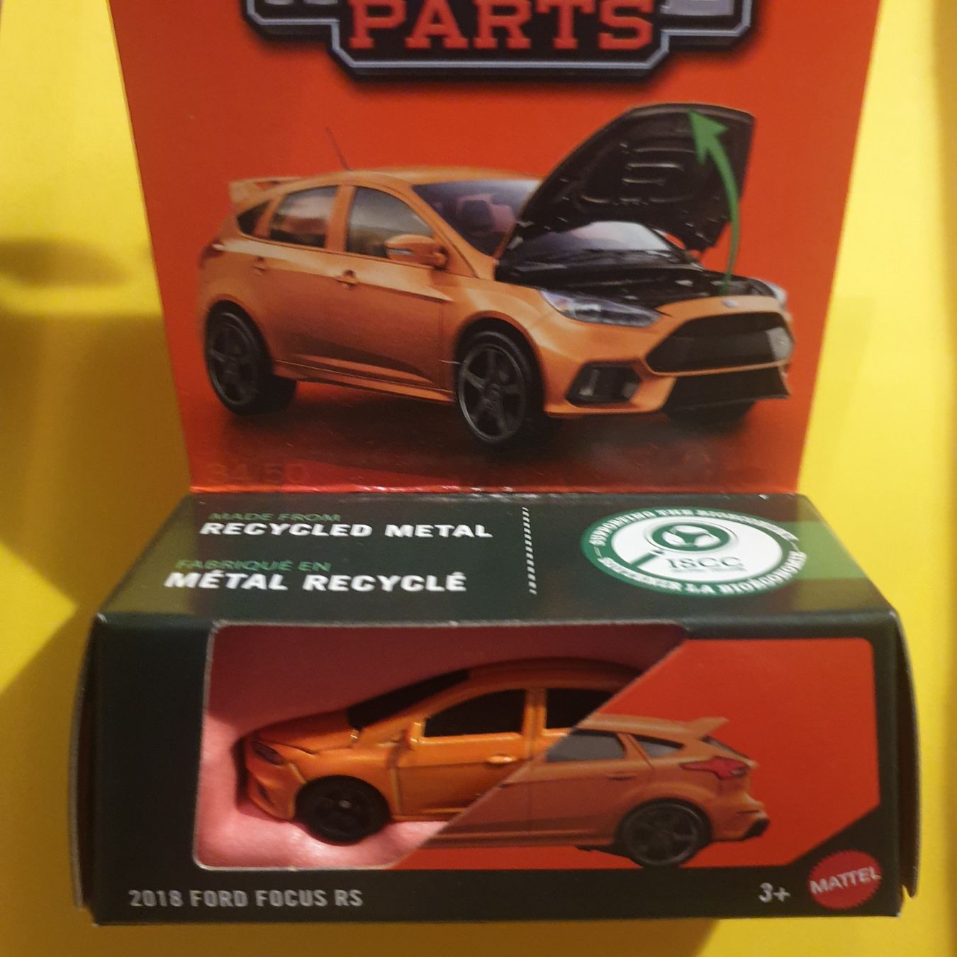 Matchbox Modellini d'auto: Matchbox 2018 FORD FOCUS RS – Nuovo e nell'imballaggio originale da Oftringen venduto da Rotor 3