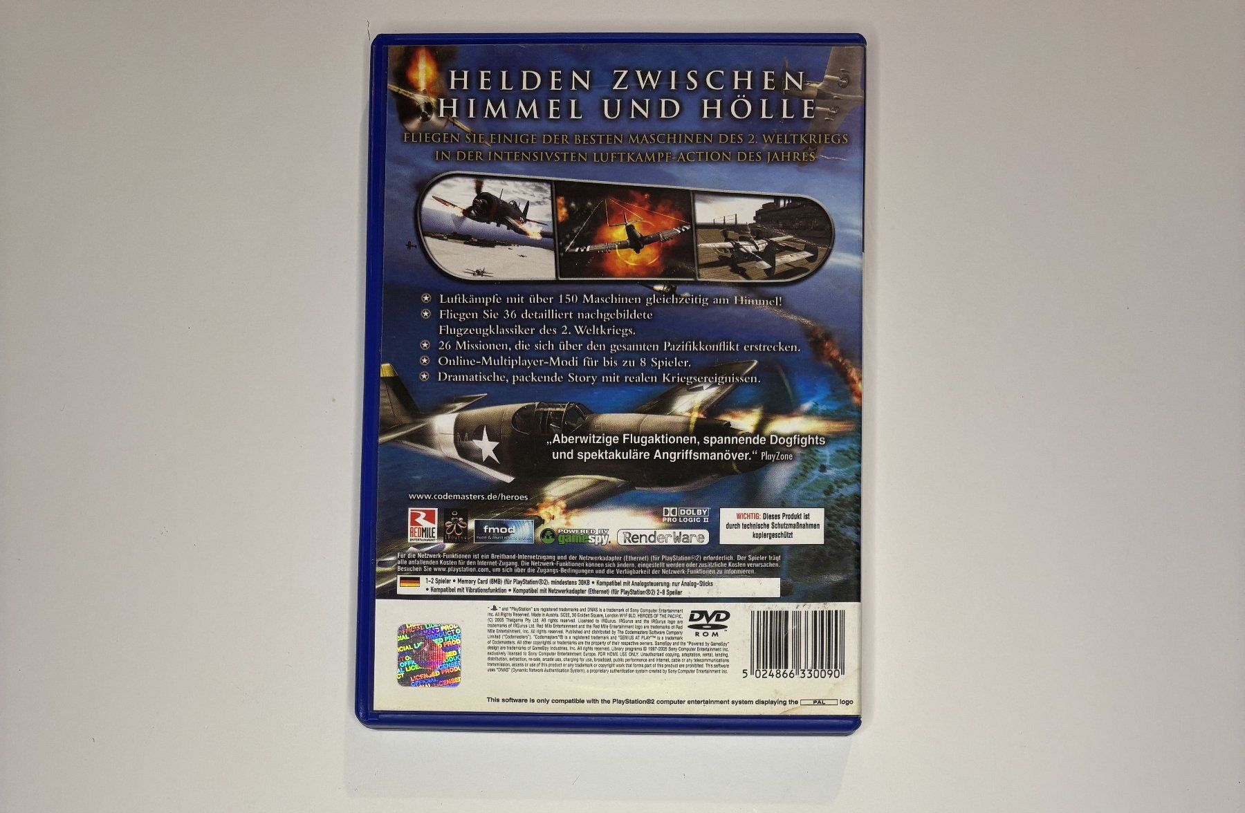 Spiele: PS2 - Heroes of the Pacific – Gebraucht aus Allschwil von Bullach 2