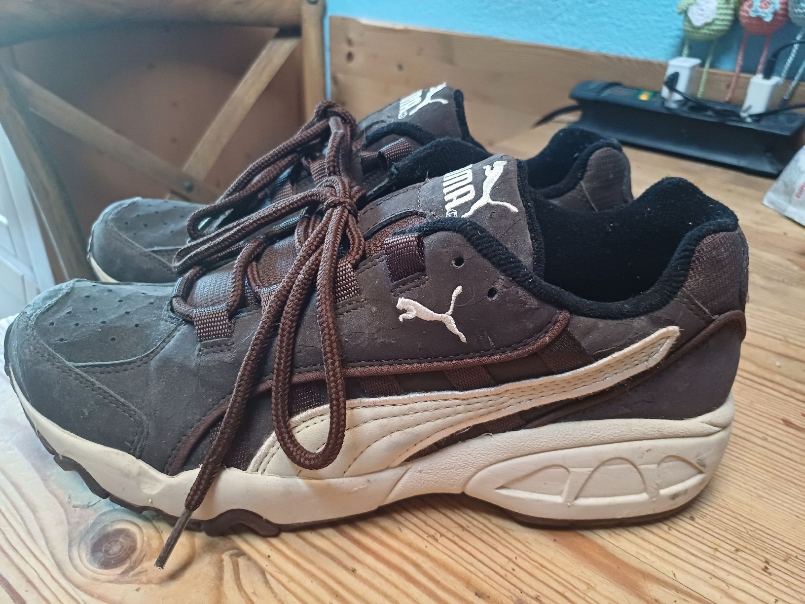 Puma Scarpe da uomo: Puma brun chocolat taille 42 neuf – Usato da Marin-Epagnier venduto da Babaa 1