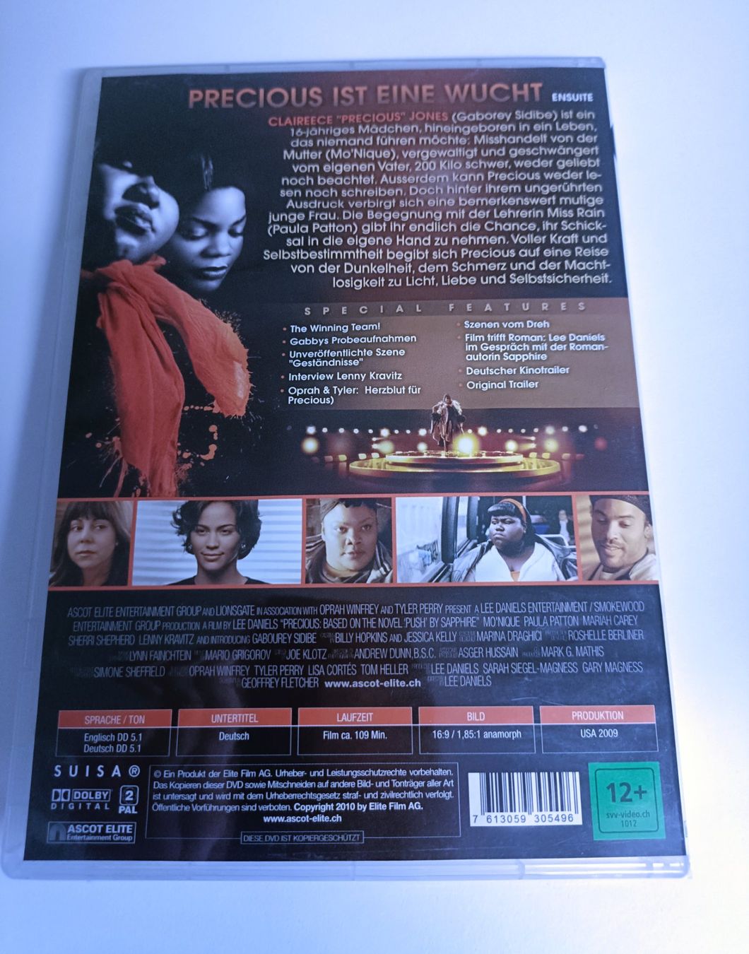 Tous les DVDs: DVD Precious / Mariah Carey / Lenny Kravitz – D'occasion à Köniz par Movieportal007 1