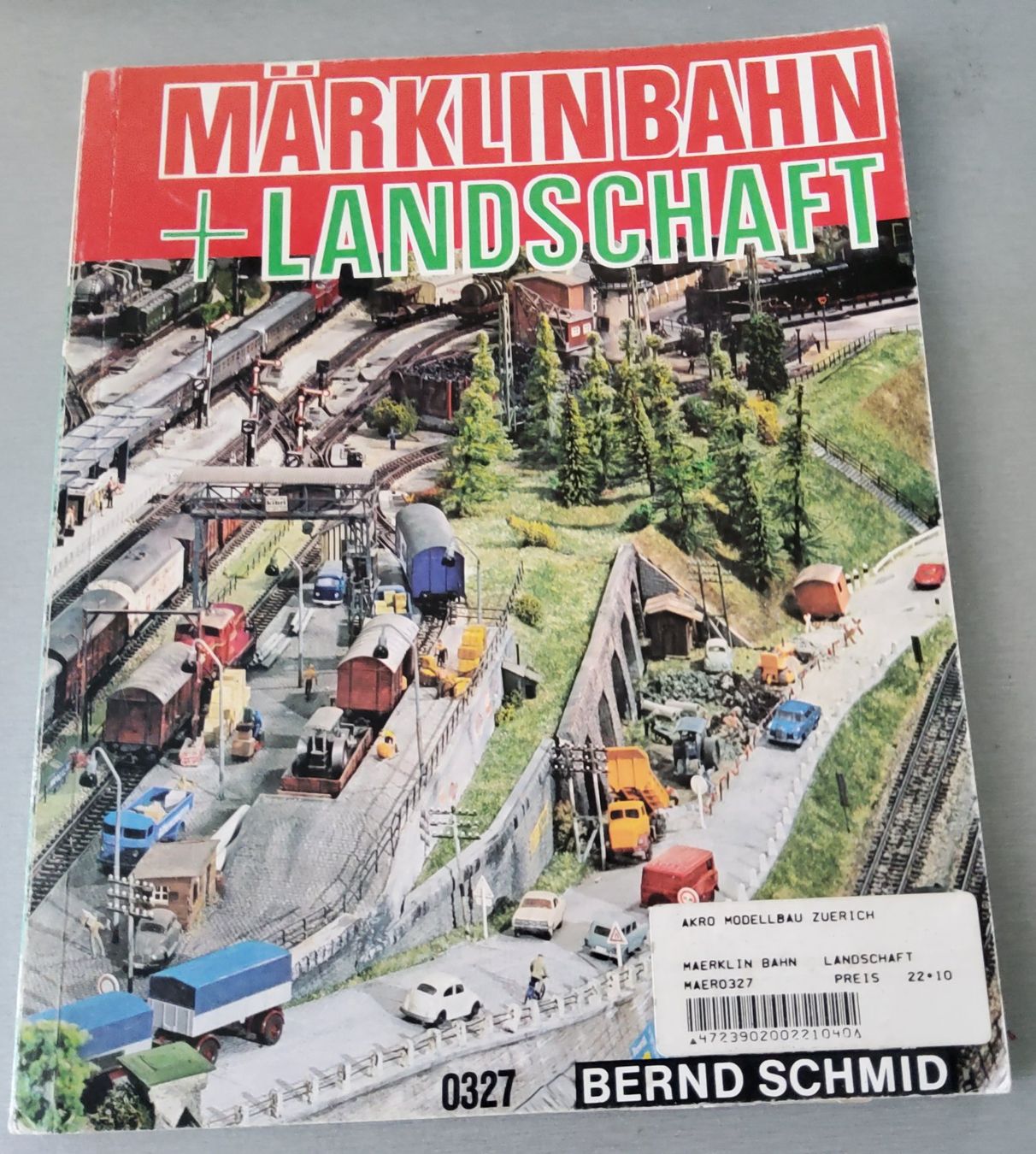 Märklin Modellini di ferrovie: Buch MÄRKLINBAHN + LANDSCHAFT 14.Auflage – Usato da Grüningen venduto da VENOM59