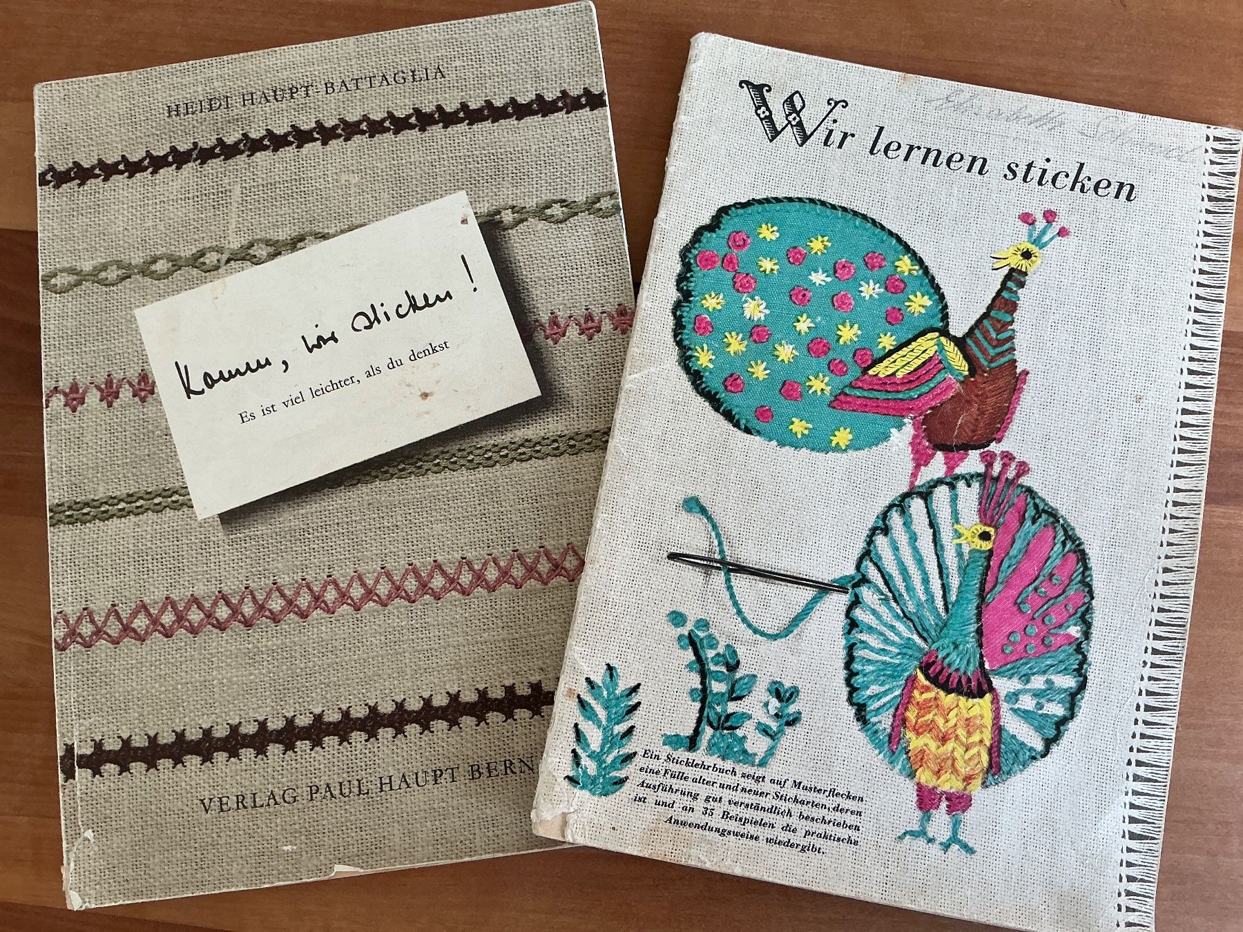 Libri: Wir lernen sticken – Usato da Kirchenthurnen venduto da Gluecksbrief