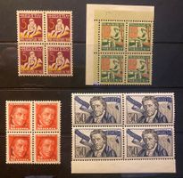 1927 Pro Juventute Satz Viererblock postfrisch **