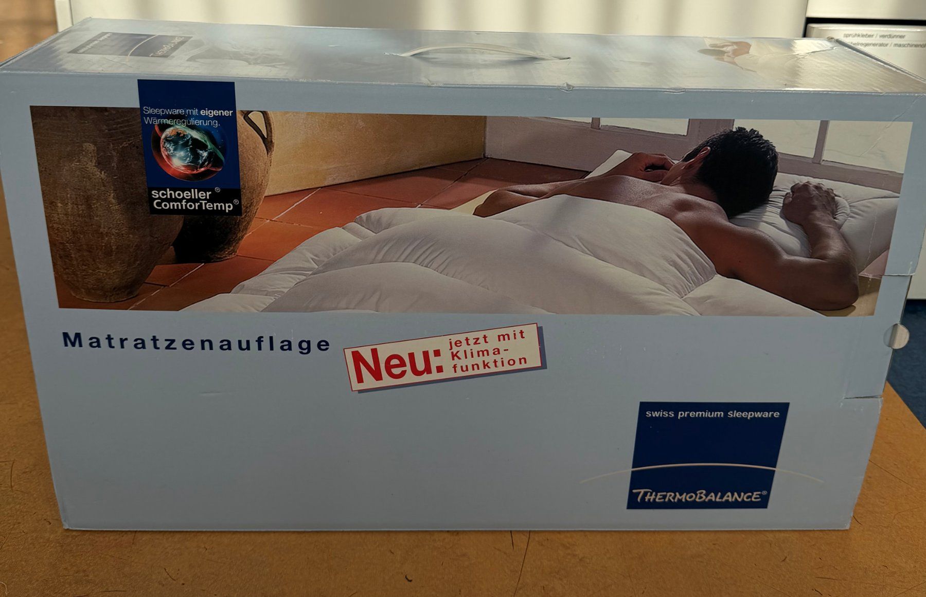 Materassi: ThermoBalance Matratzenauflage mit Klimafunktion, 90x200cm – Nuovo e nell'imballaggio originale da Wohlen AG venduto da Rondat 1