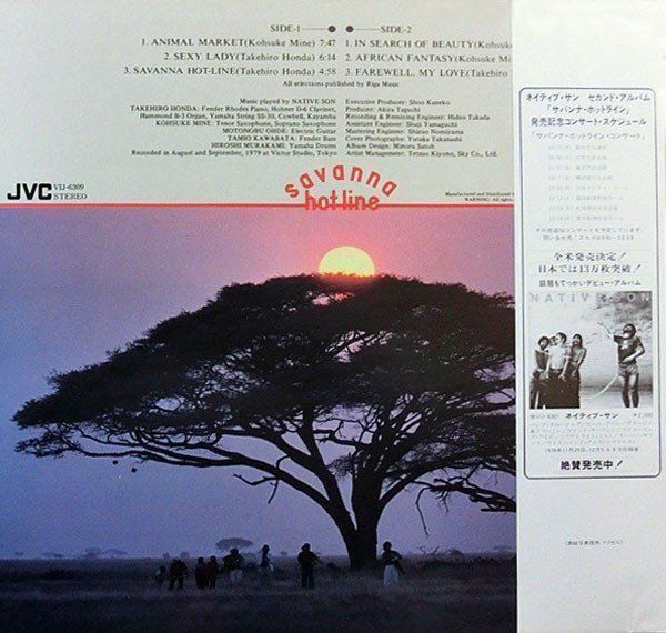 Dischi in vinile: Native Son, Savanna Hotline JP 79 LP JVC – Usato da Thun venduto da Pemoya 1
