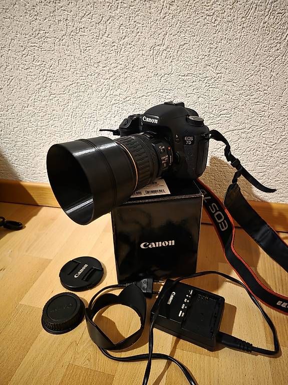 Fotocamera: Canon EOS 7D Spiegelreflexkamera mit Objektiv & Zubehör – Usato da Saland venduto da joe_gt6b 2