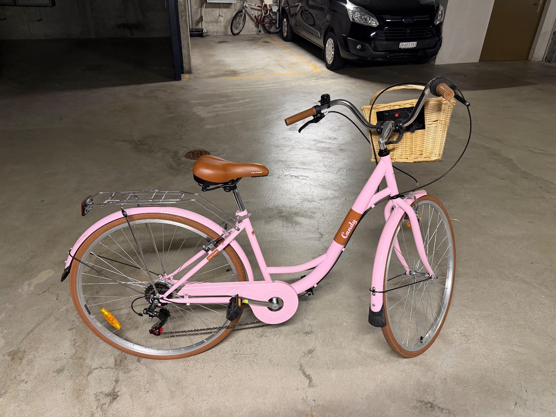 Candy Biciclette: Neu! Candy Velo Rosa mit Korb – Nuovo (secondo la descrizione) da Bonstetten venduto da pintermartin92