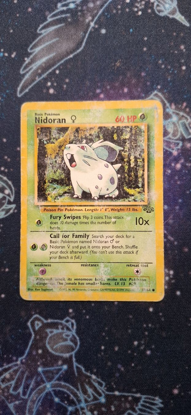 Pokémon Carte collezionabili: Nidoran 57/64 - Jungle FR – Usato da Petit-Lancy venduto da Kara_TCG 1