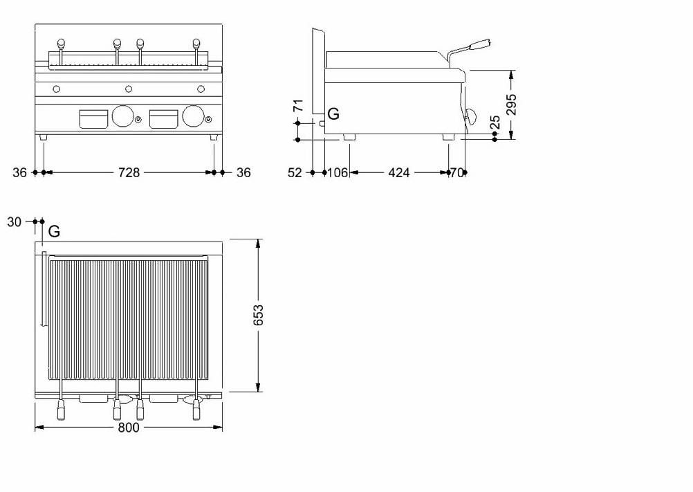 Grills: Gas-Lavasteingrill Mareno GPL68G – Neu (gemäss Beschreibung) aus chur von ralig 1