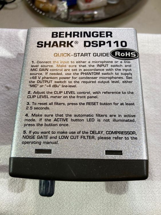 Behringer Shark DSP 110 (Gebraucht) in für CHF 38 – mit Lieferung auf ...