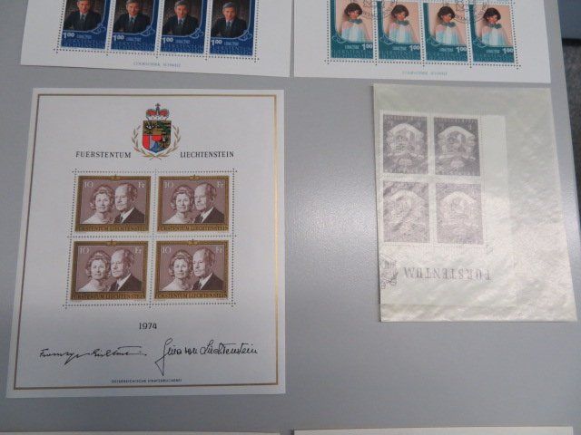 Alle Briefmarken: Briefmarken Lichtenstein – Gebraucht aus Pfyn von sagenruthe 2