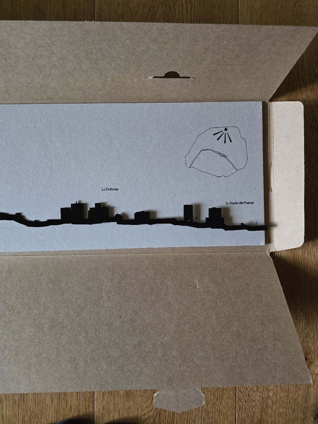 Tutte le decorazioni: Skyline Paris XL, Silhouette de Paris – Nuovo e nell'imballaggio originale da Moutier venduto da nadia.manadmabad 5