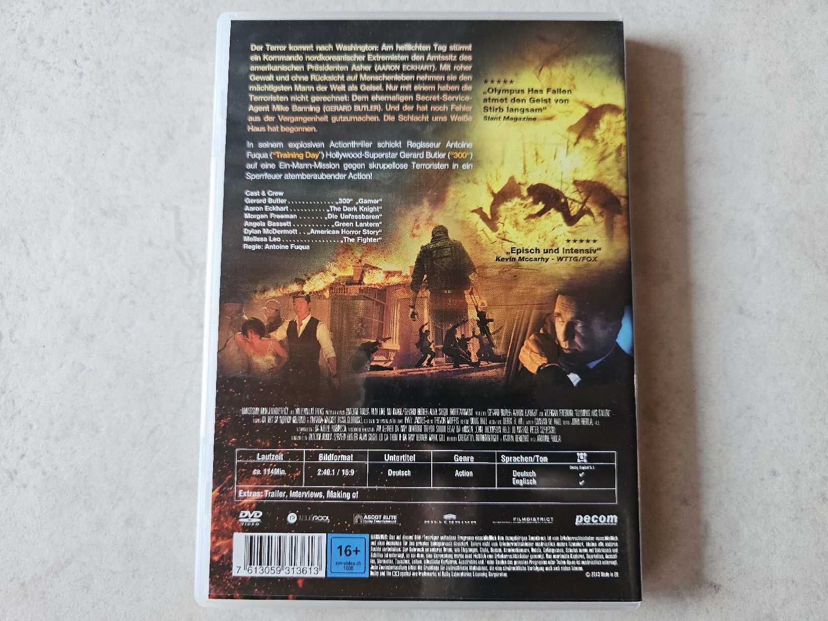 Tutti i DVDs: Olympus Has Fallen  -  Die Welt in Gefahr – Usato da Schneisingen venduto da backstore24 1