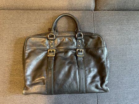 Borsa laptop / documenti in pelle bovino Fossil