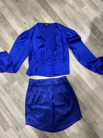 Rock mit bluse