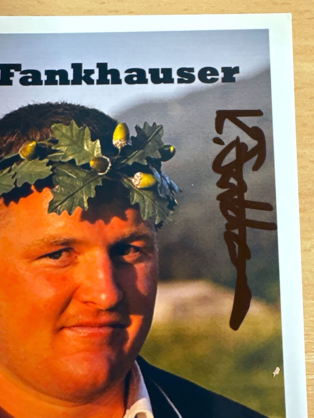 Autografi: Kurt Fankhauser, Schwinger, Autogramm – Usato da Ibach venduto da lisch3 1