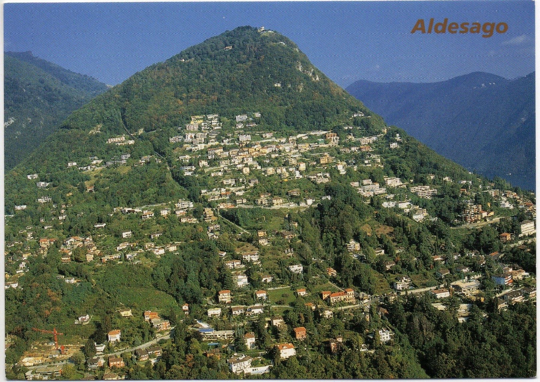 Ansichtskarten: ALDESAGO sopra Lugano – Neu (gemäss Beschreibung) aus Jona von philajona