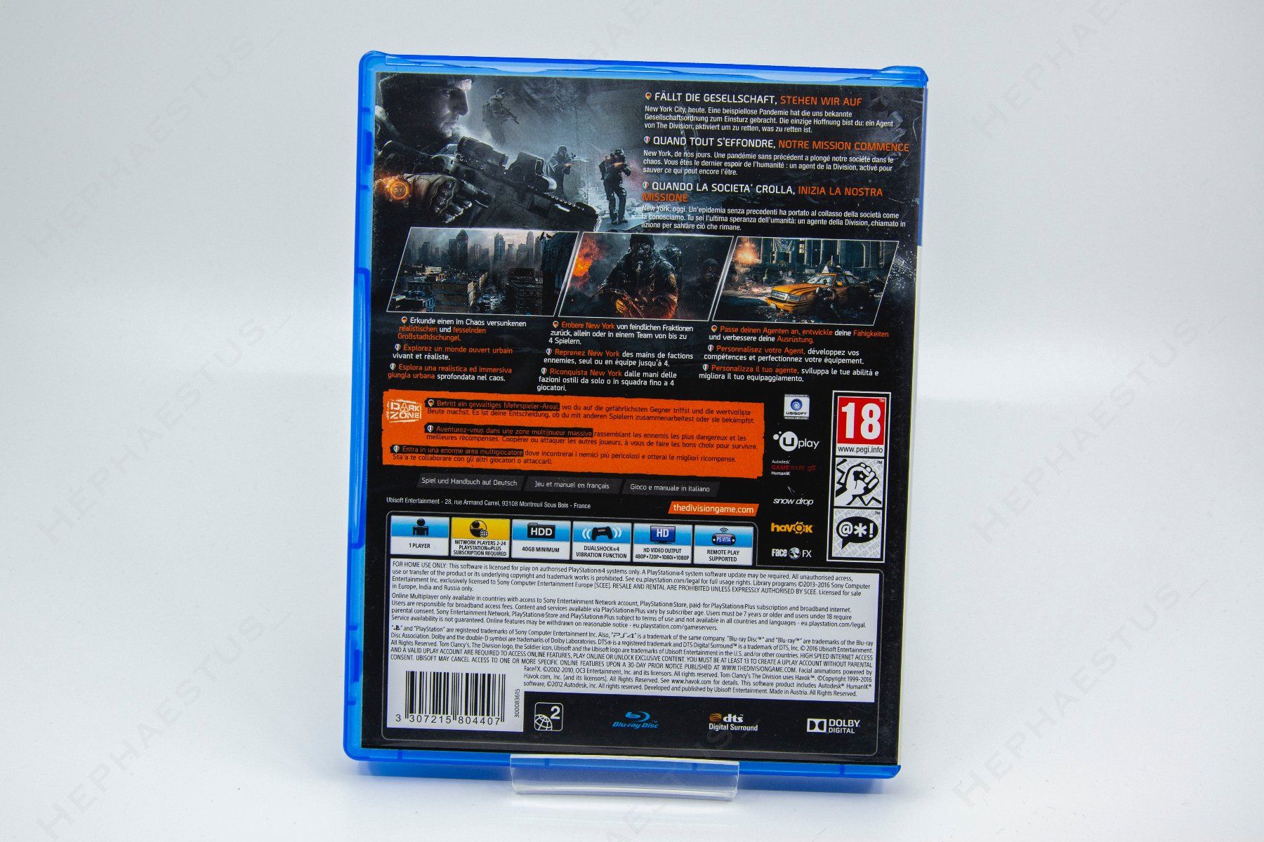 Giochi: Tom Clancy's The Division PS4 – Usato da Effretikon venduto da Hephaestus_ 1