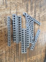 lego 3895 lot de 12 pièces Dark Bluish Gray Technic, Brick