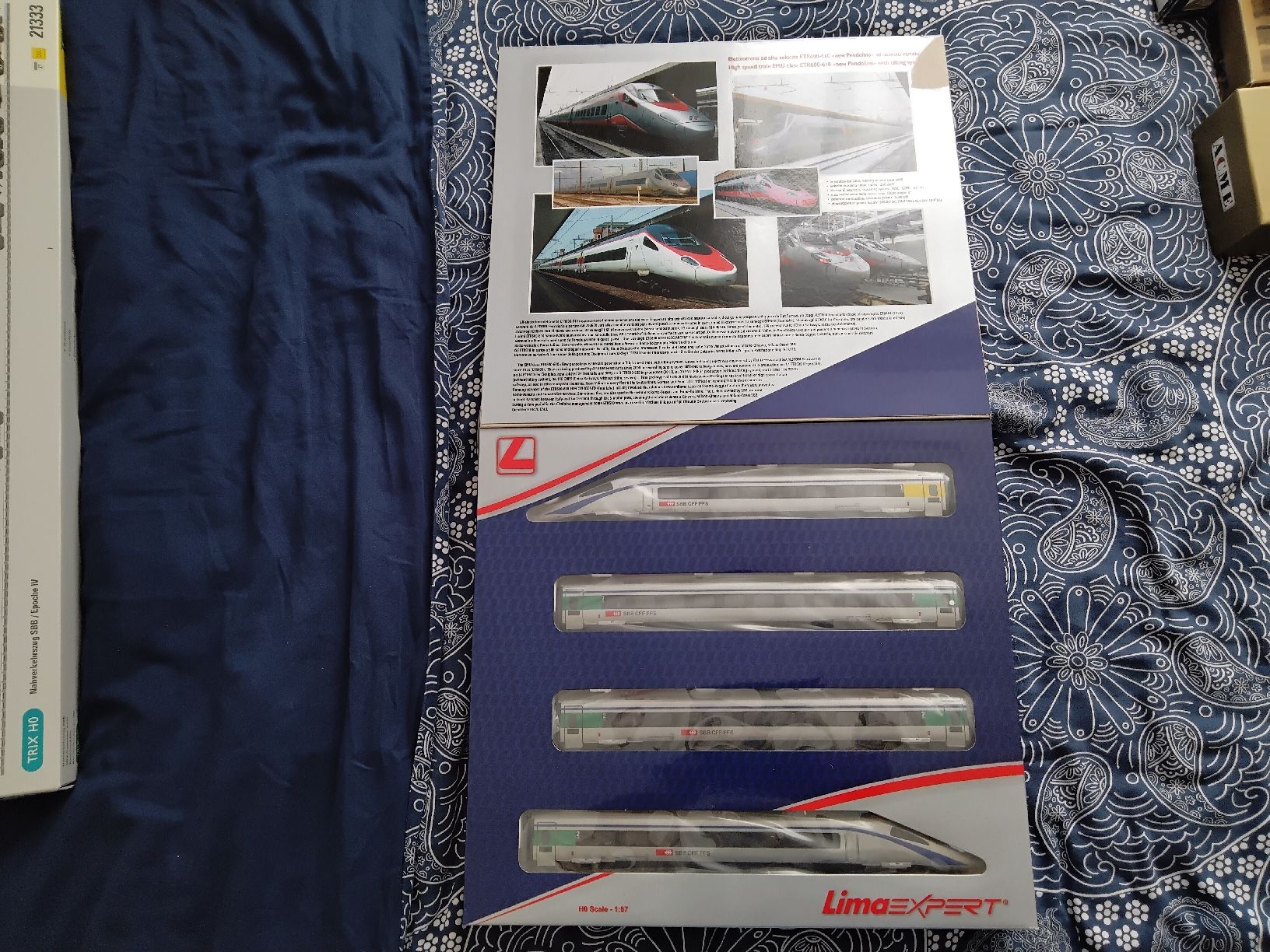 Lima Trains électriques: Pendolino SBB. Analog mit Decoder Buchse. Lima. Neuwertig – Neuf avec emballage d'origine à Romanshorn par jar_rxt9
