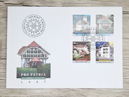 CL03 Enveloppe + Timbre Suisse 1997