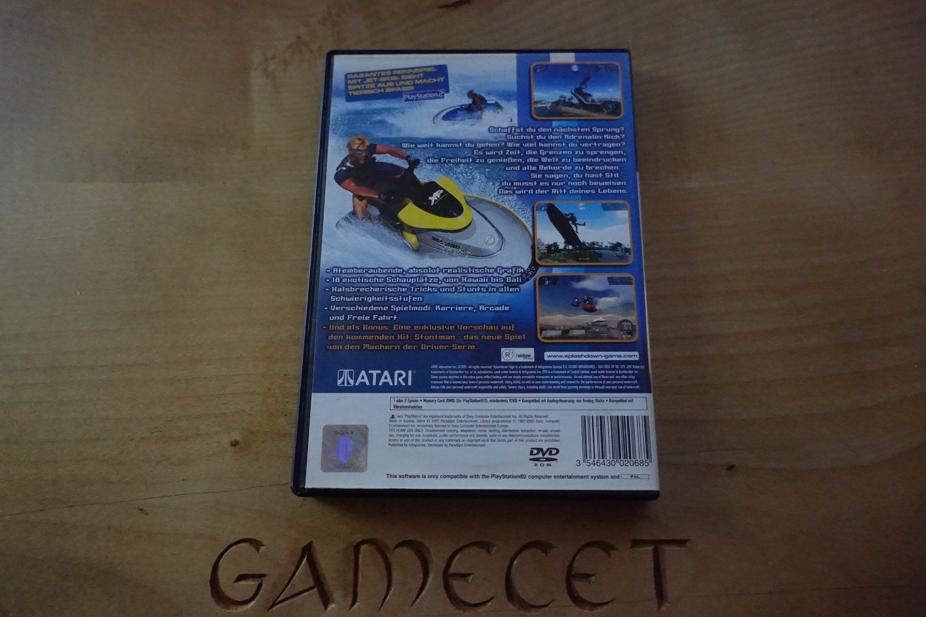 Sony Spiele: Splashdown – Gebraucht aus Steinach von Gamecet 2